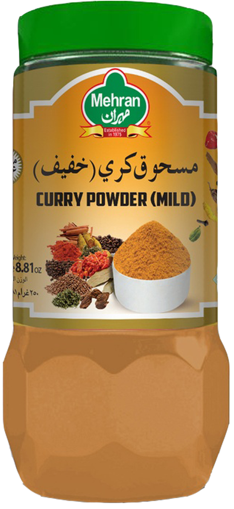 مسحوق الكاري (خفيف) 250 جم