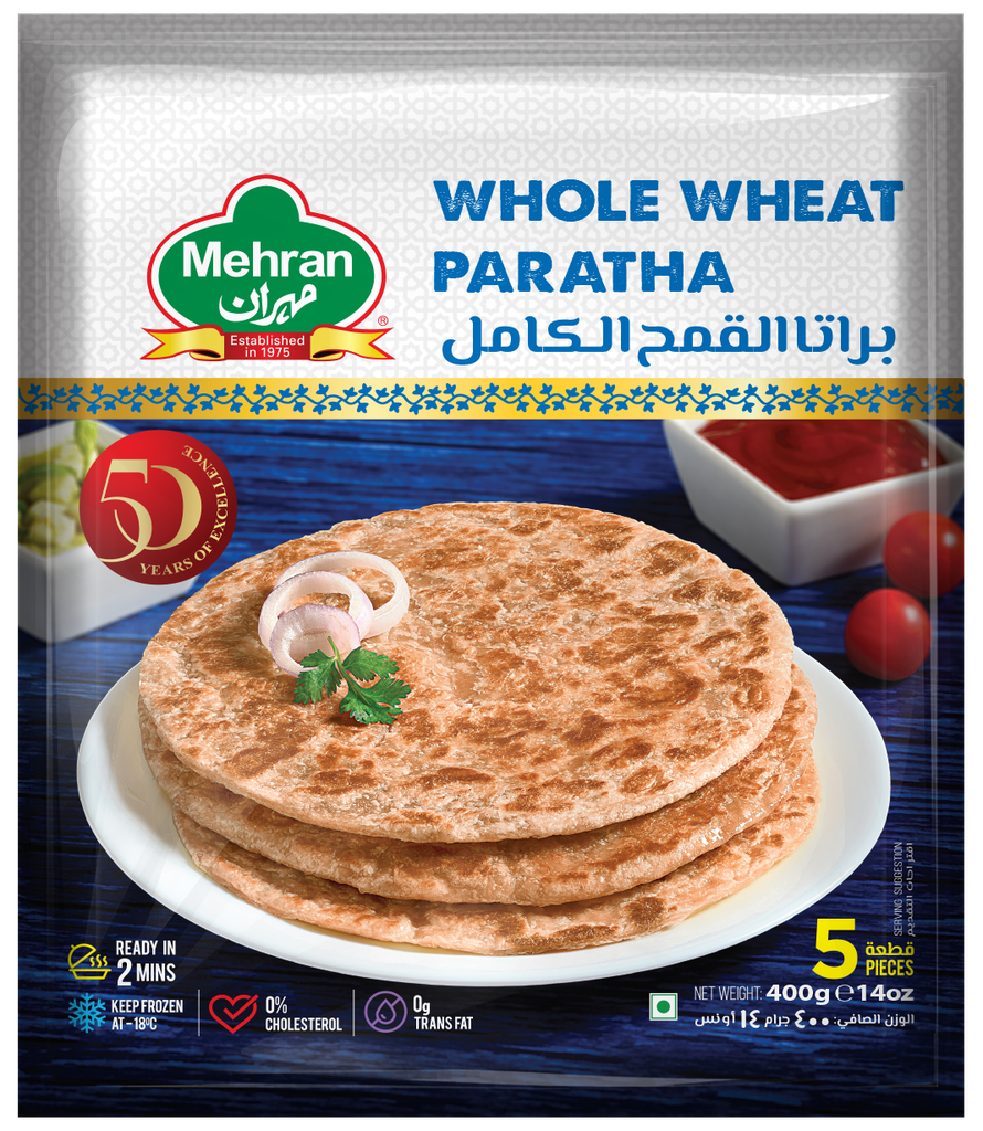 WHOLE WHEAT PARATHA 400 GMS